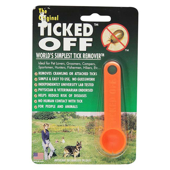 Ticked Off Tick Remover - Orange image number null