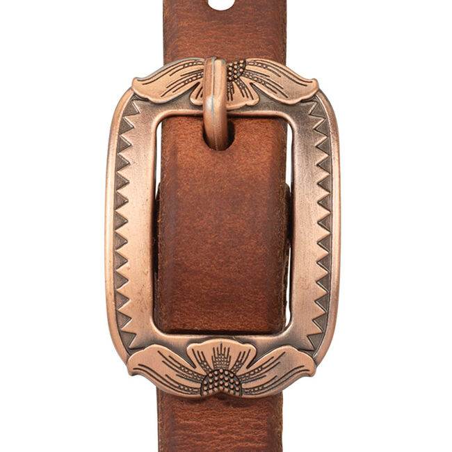 Weaver Equine ProTack Browband Headstall with Designer Hardware image number null