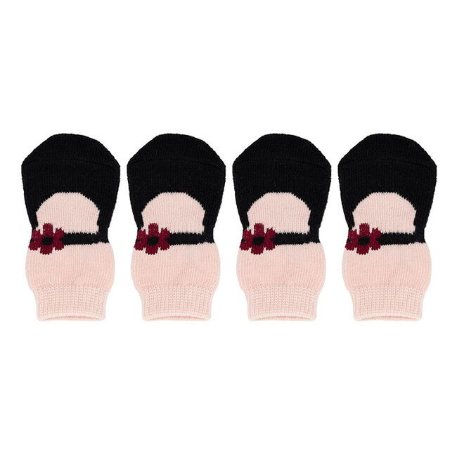 RC Pets Fun PAWks for Dogs - Pink Mary Janes image number null