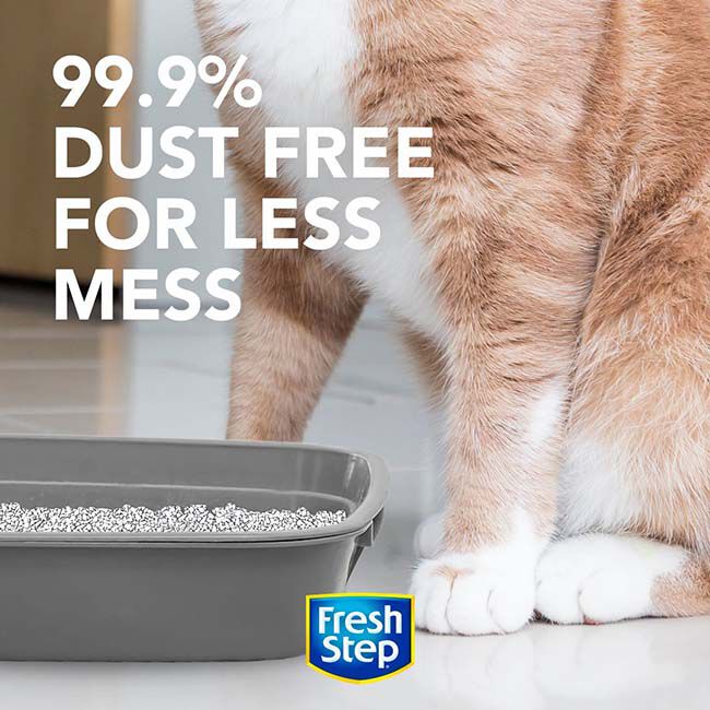 Fresh Step Odor Shield Febreze Scented Clumping Clay Cat Litter - 25 lb image number null