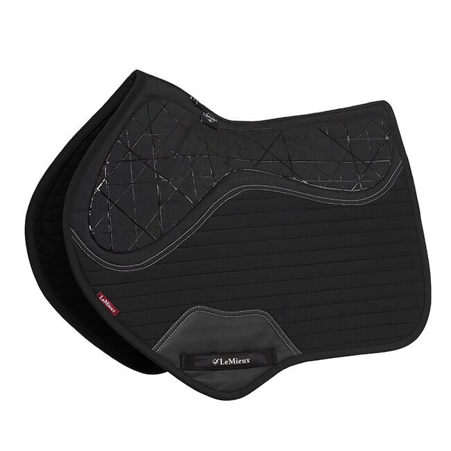 LeMieux Soft Shell Anti-Slip Close Contact Pad - Black image number null