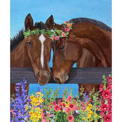 Kelley and Company Throw Blanket - Let's Nuzzle