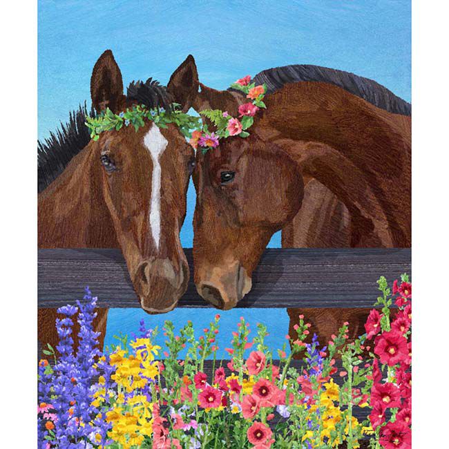 Kelley and Company Throw Blanket - Let's Nuzzle image number null