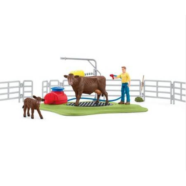 Schleich Happy Cow Wash image number null