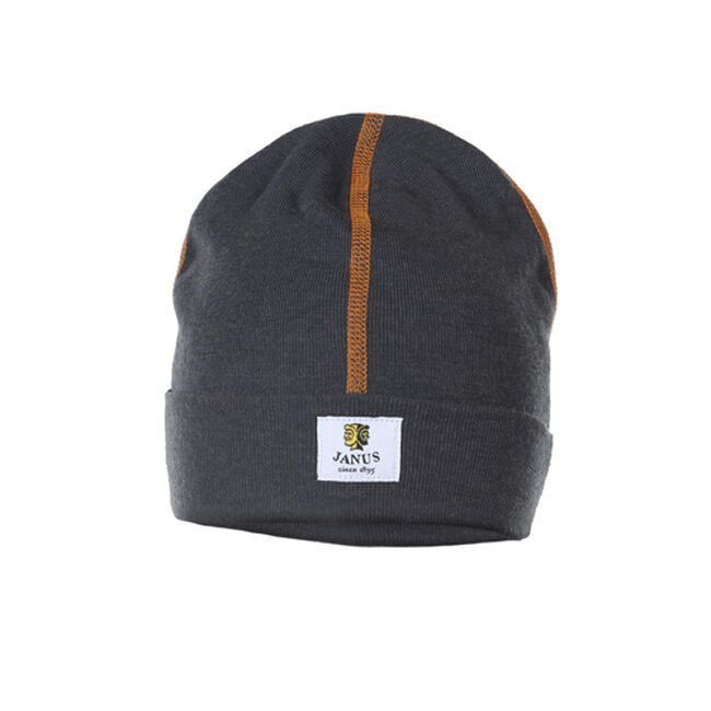 Janus Kids' 100% Merino Wool Hat with Contrast Stitching image number null