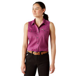 Ariat Women's Rebar Made Tough VentTEK DuraStretch Tank - Grape Kiss