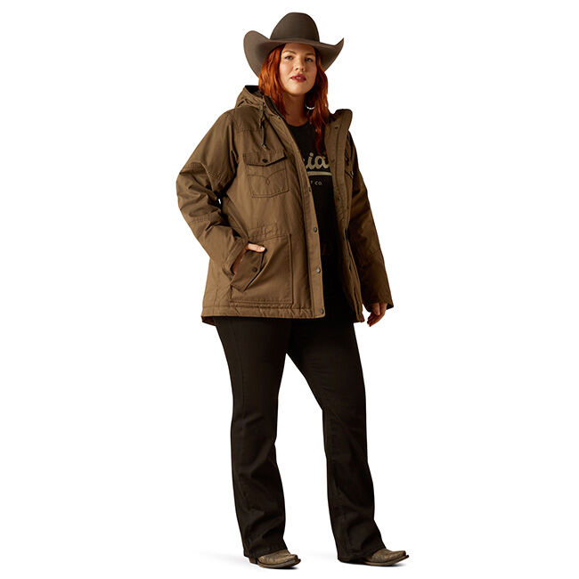 Ariat Women's Grizzly 2.0 Parka - Banyan Bark - Closeout image number null