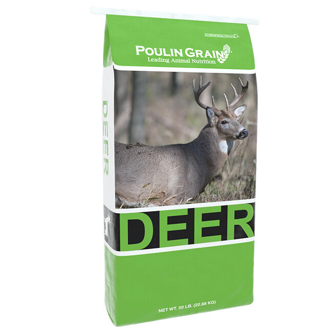 Poulin Grain 14% Deer Feed - Textured - 50 lb image number null