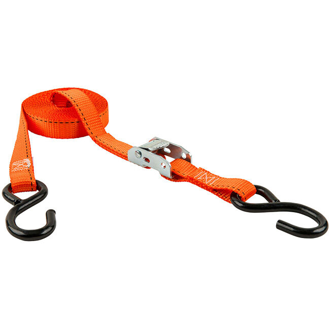 Keeper 1" x 15' Cam Buckle Tie Down - Orange image number null
