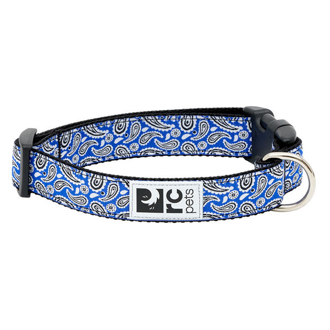 RC Pets Clip Dog Collar - Rebel Blue - Closeout image number null