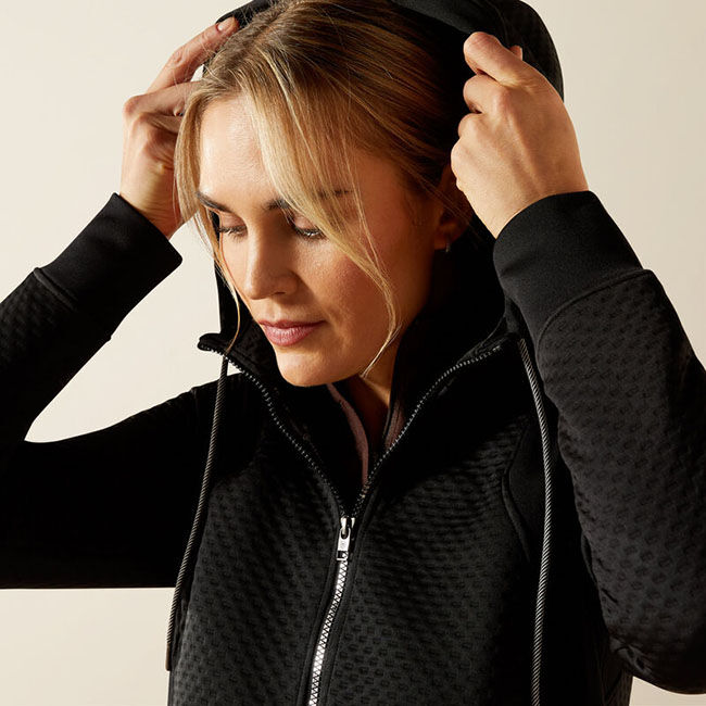 Ariat Women's Radiance Full Zip - Black image number null