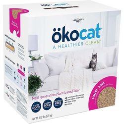 Okocat Soft Step Clumping Natural Wood Cat Litter