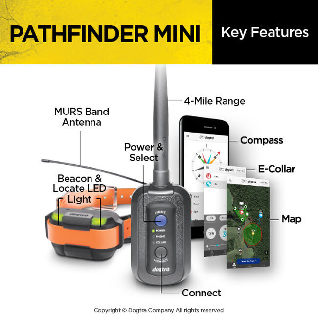 Dogtra Pathfinder Mini GPS Dog Tracker image number null