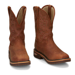 Justin Men's Resistor Waterproof and Electrical Hazard Rated Boot