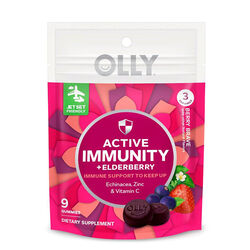Olly Active Immunity + Elderberry - 9 Gummies