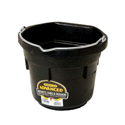 Little Giant DuraFlex Advanced 8 Quart Rubber Flatback Pail