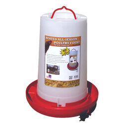 Farm Innovators Heated Poultry Fountain - 3-Gallon Capacity