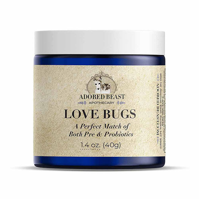 Adored Beast Apothecary Love Bugs - Pre/Probiotics for Dogs & Cats - 40 g image number null