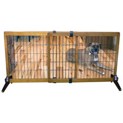 Carlson Design Paw Freestanding Wood Gate