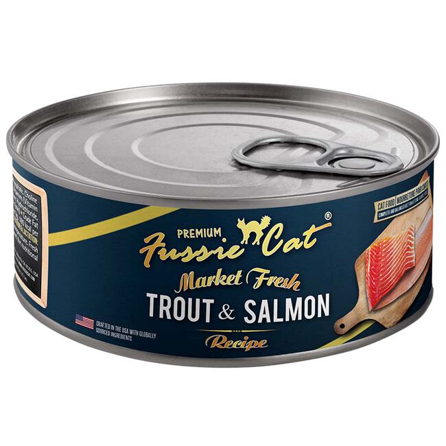 Fussie Cat Market Fresh Cat Food - Trout & Salmon Recipe image number null