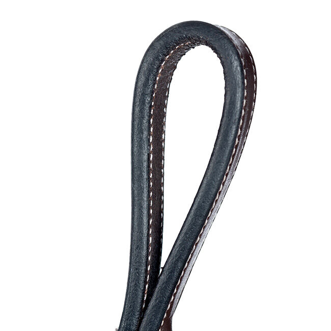 Equinavia Valkyrie Fancy Stitched Standing Martingale - Chocolate Brown image number null