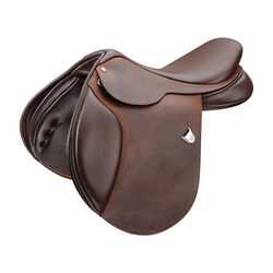 Bates Caprilli Close Contact Saddle in Heritage Leather