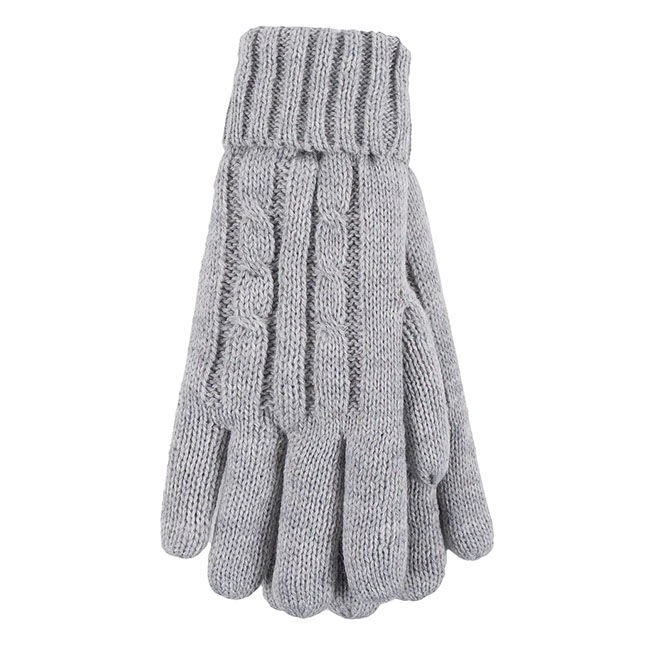 Heat Holders Women's Amelia Gloves - Cloud Grey image number null