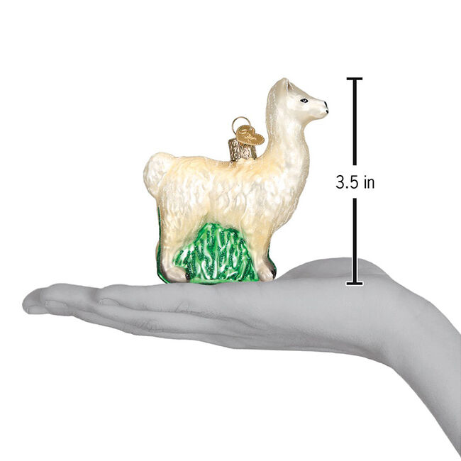 Old World Christmas Llama Ornament image number null