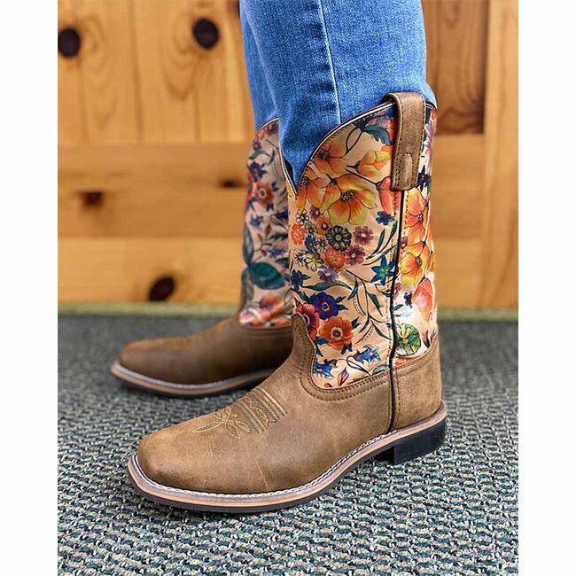Smoky Mountain Boots Women's Blossom Western Leather Boot image number null