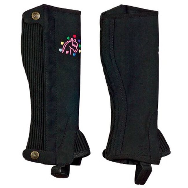 Ovation Kids' Horse N Heart Half Chaps image number null