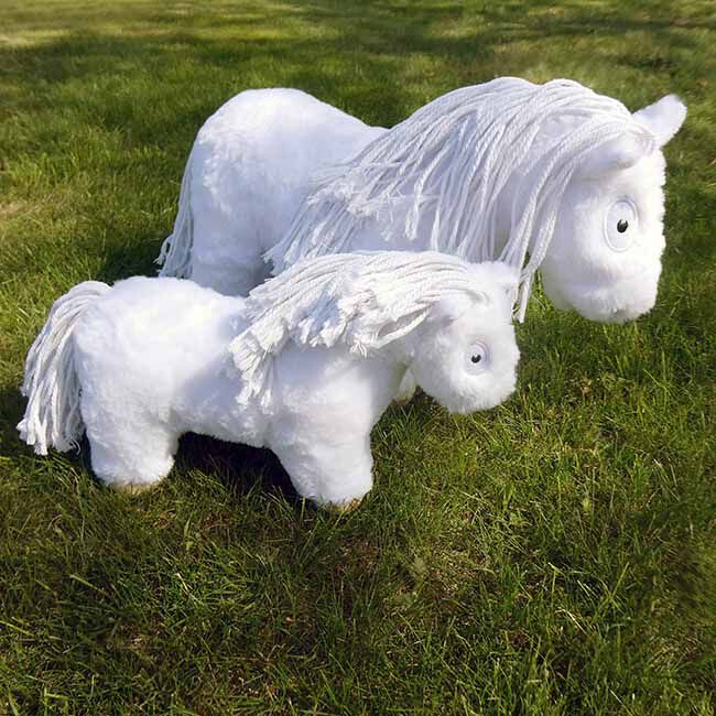 Crafty Ponies Foal - White with White Mane image number null