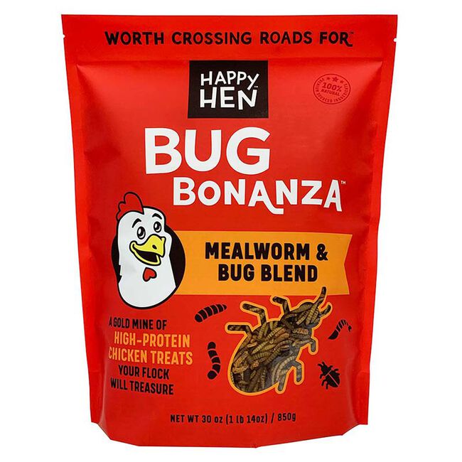 Happy Hen Bug Bonanza Poultry Treat image number null