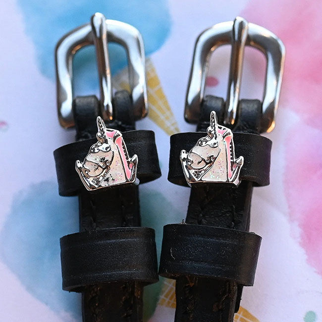 Dreamers & Schemers Spur Straps - Sassy Unicorn image number null
