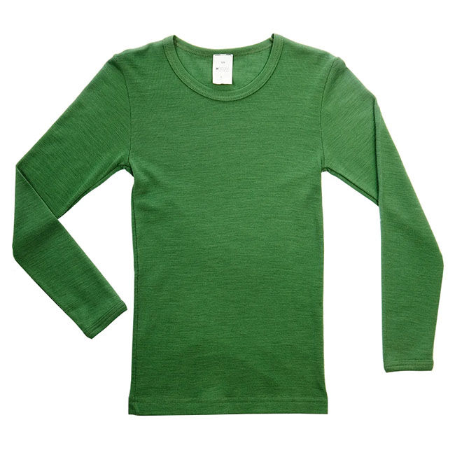 Hocosa Kids' Wool/Silk Long Sleeve Shirt image number null