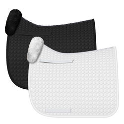 E. A. Mattes Dressage Pad with Sheepskin & Bare Flaps