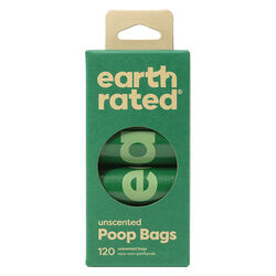 Earth Rated Poop Bags - Refill Rolls - Unscented