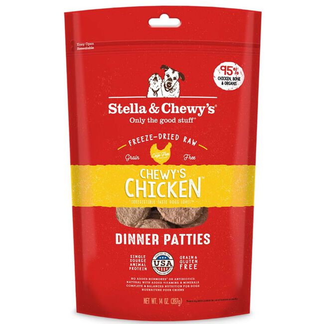 Chewy's Freeze-Dried Chicken Dinner Patties image number null