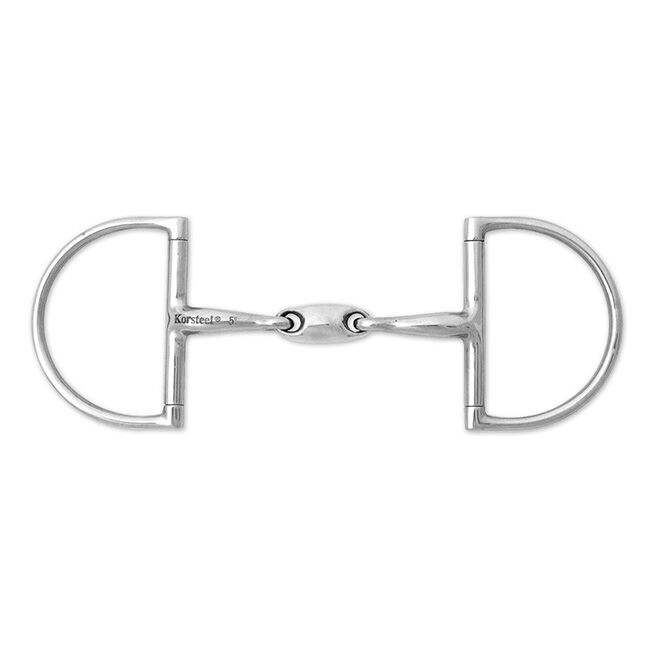 Korsteel JP Hunter Dee Oval Mouth Snaffle Bit image number null