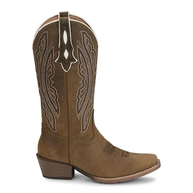 Justin Boots Women's Rae 12" Western Boots - Taupe image number null