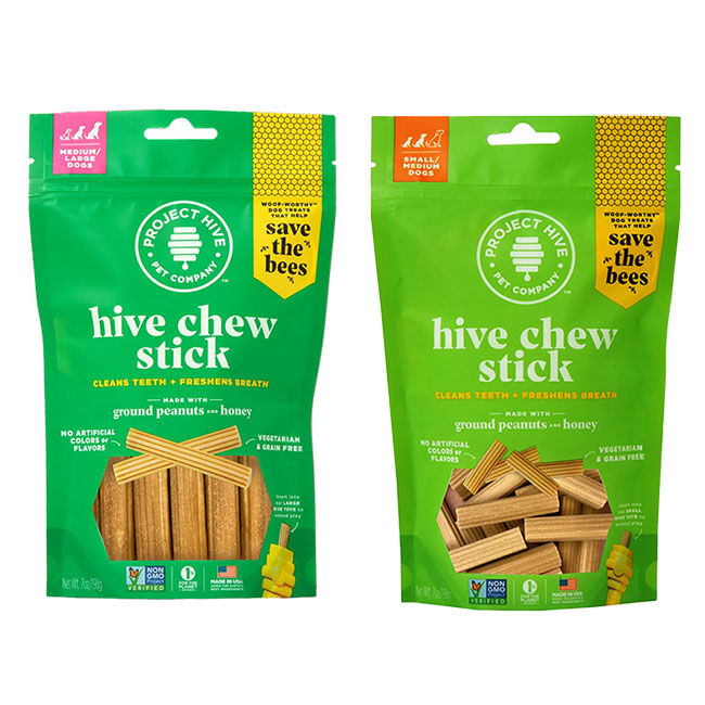 Project Hive Dog Chew Sticks - Ground Peanuts & Honey image number null