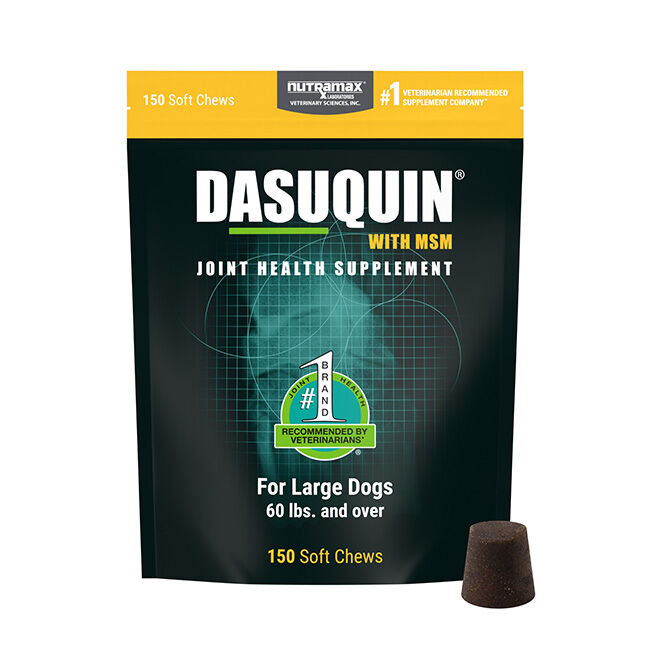 Nutramax Dasuquin for Large Dogs, Joint Health Supplement, Contains Glucosamine for Dogs, Plus Chondroitin, ASU, MSM and More, Supports Healthy Joints, Soft Chews image number null