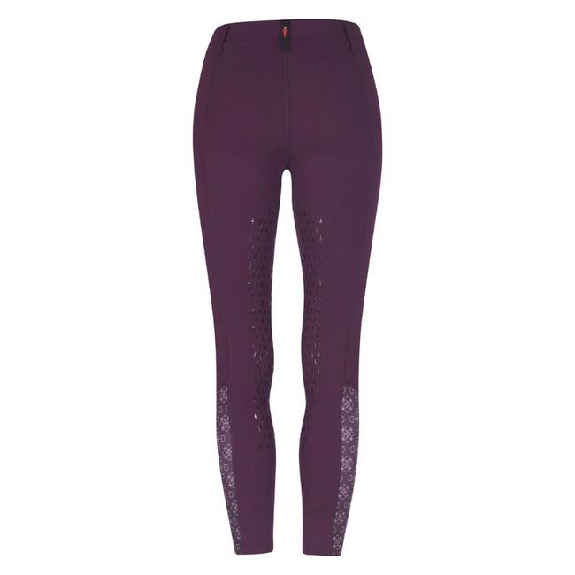 Kerrits Kids' Thermo Tech Full Leg Tight - Raisin Bit of Frost image number null