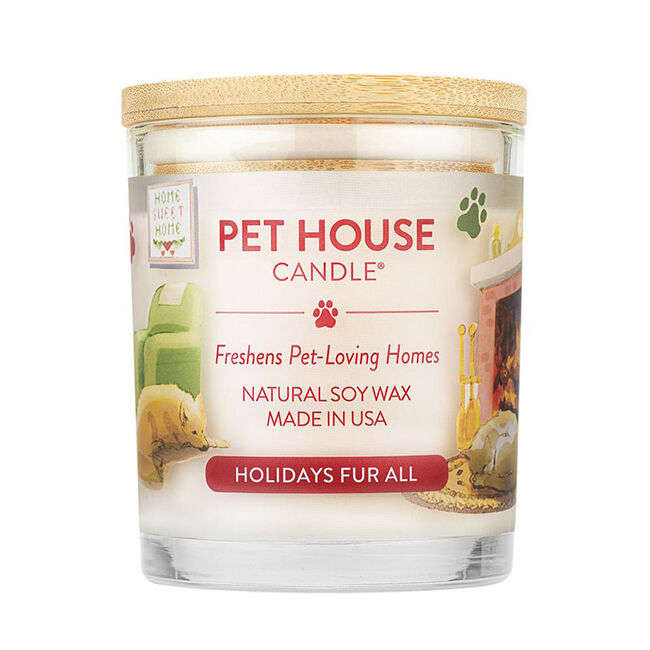 Pet House Candle Holidays Fur All Candle image number null