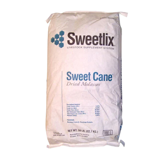 Sweetlix Dried Molasses 38% Sweet Cane - 50lb image number null