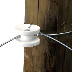 Dare Rounder Corner Insulator - White - 10-Pack