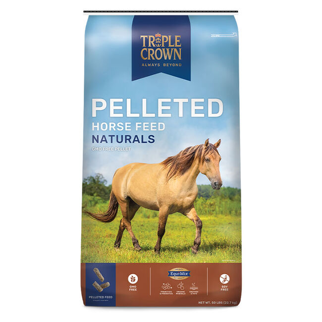 Triple Crown Naturals Pelleted Horse Feed image number null