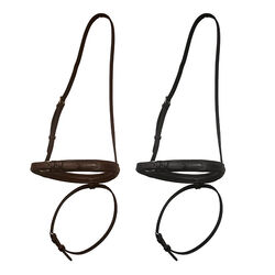 Bobby's English Tack Wide Padded Traditional Noseband with Flash