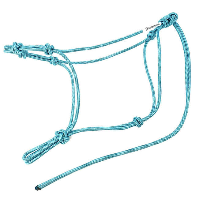 Knotty Girlz Stiff 2-Knot Halter with 1/4" Polyester Cord image number null