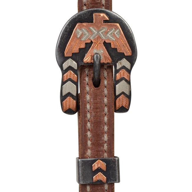 Weaver Equine ProTack Sliding Ear Headstall with Designer Hardware image number null