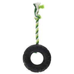 Boss Pet Tire 'N' Tug Dog Toy
